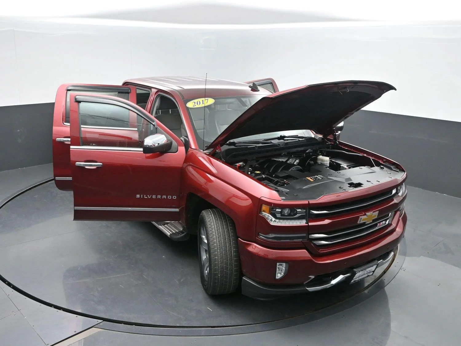 Used 2017 Siren Red Tintcoat Chevrolet LTZ image 47