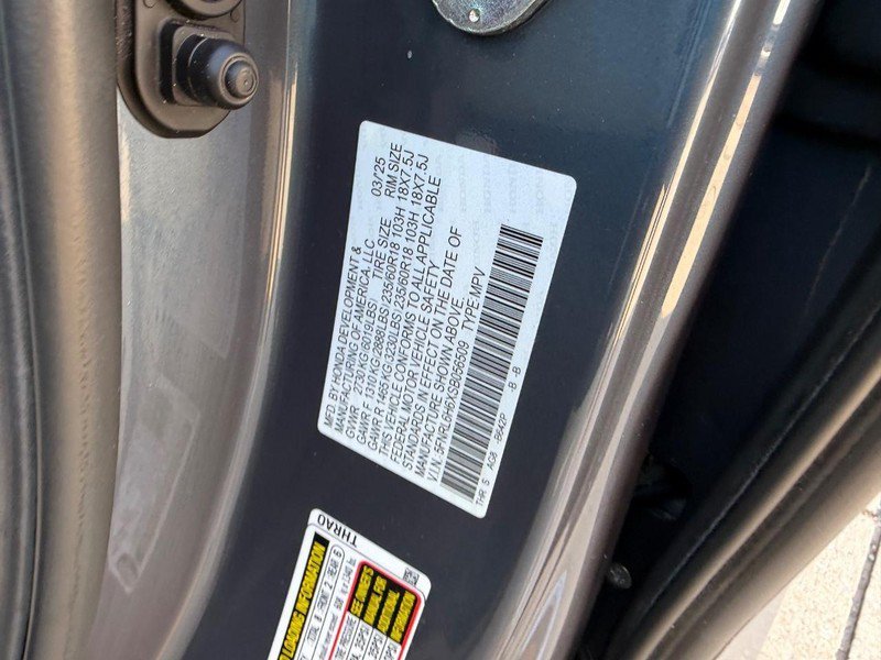 Certified Used 2025 Smoke Blue Pearl Honda EX-L image 52