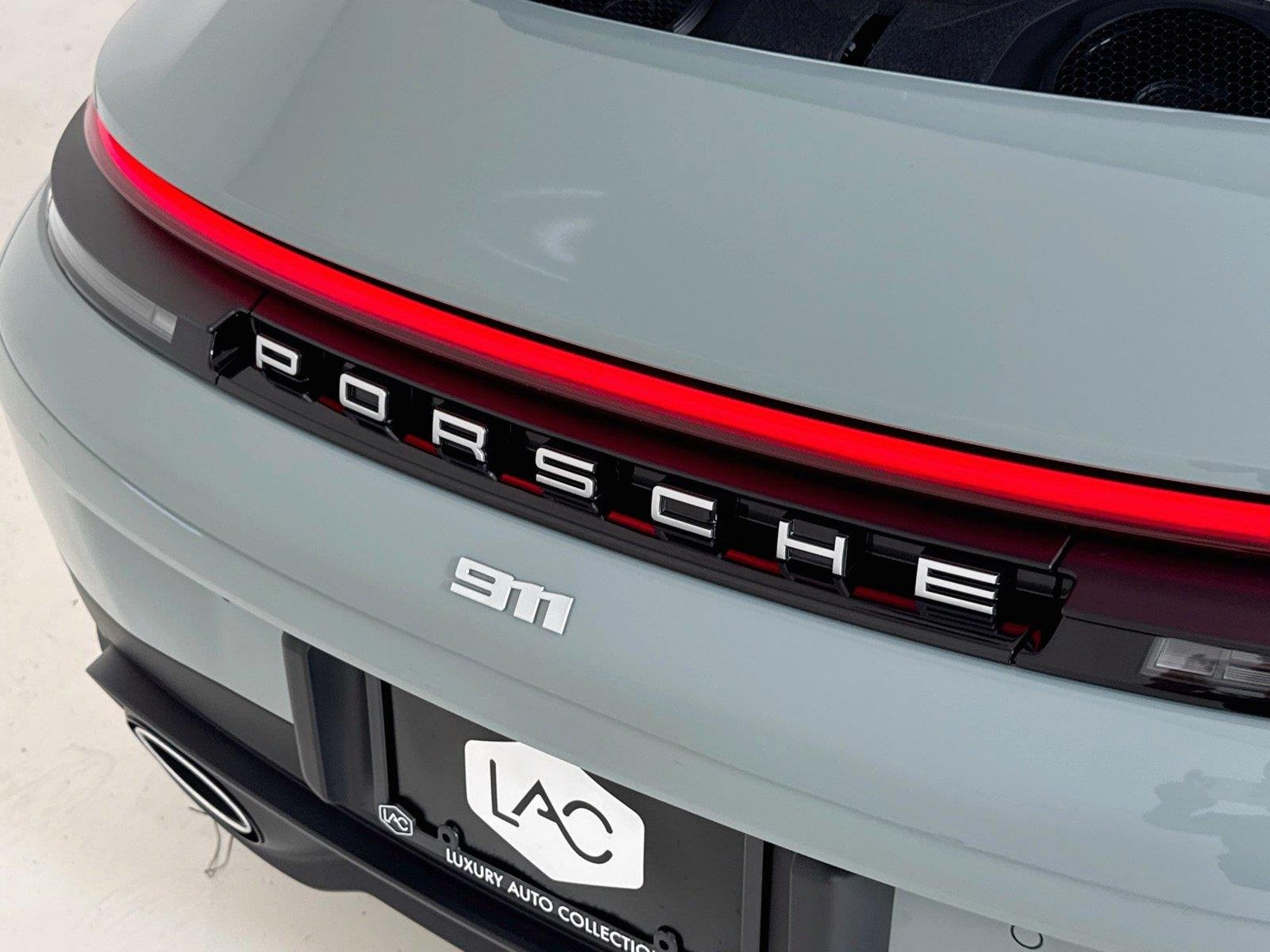Used 2025 Shade Green Metallic Porsche Carrera | Surround View | Sport Exhaust | BOSE | Classic Wheels image 34