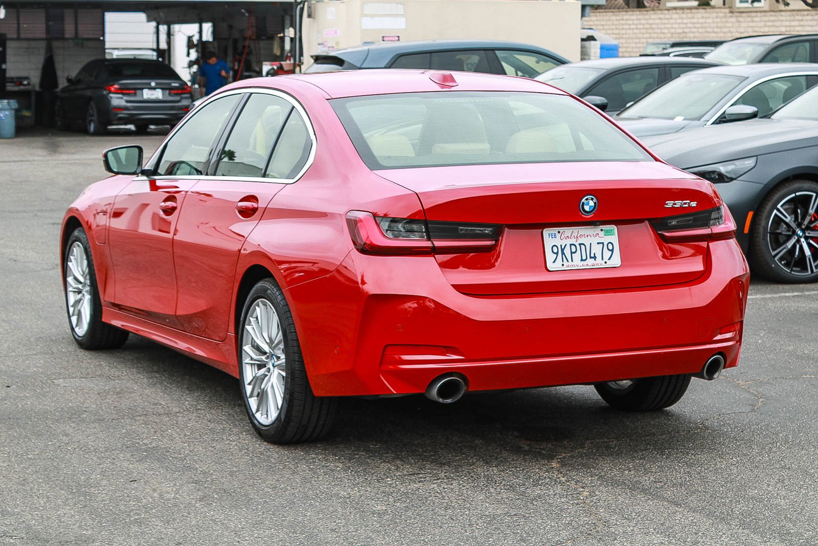 Used 2024 Melbourne Red Metallic BMW 330e image 4