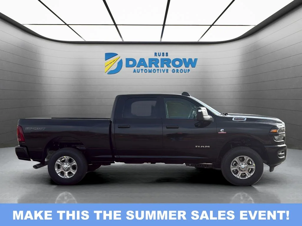 New 2026 Diamond Black Crystal Pearl-Coat Exterior Paint RAM Big Horn image 6