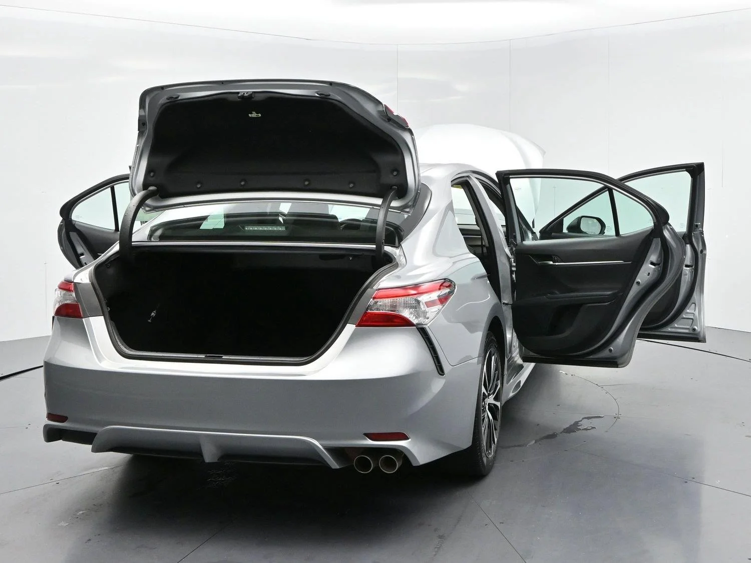 Used 2020 Celestial Silver Metallic Toyota SE image 42