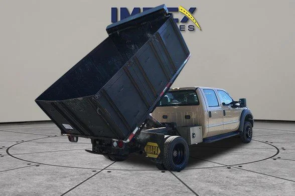 Used 2013 Brown Ford XL Dump Truck image 5