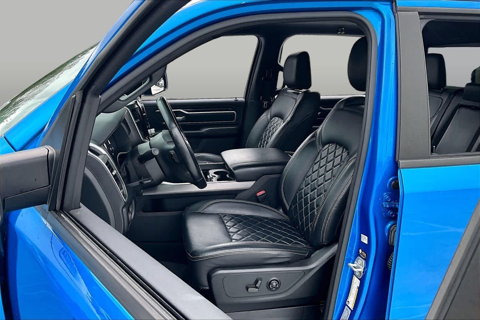 Used 2021 Hydro Blue Pearlcoat Ram Big Horn image 8