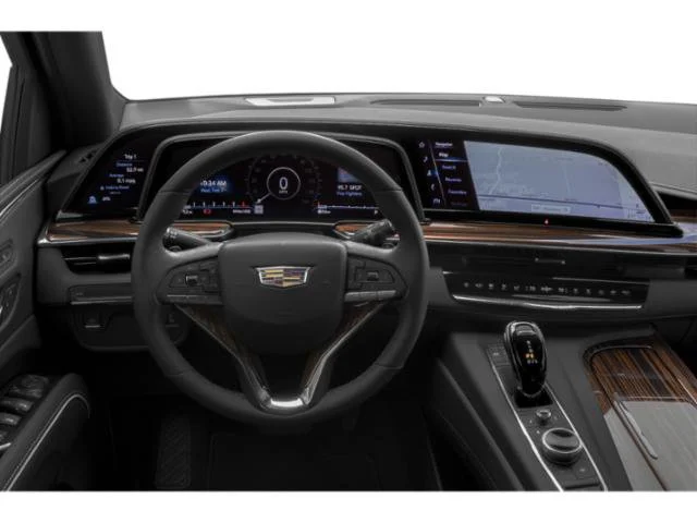 Used 2024 Dark Moon Blue Metallic Cadillac 4WD Premium Luxury image 9