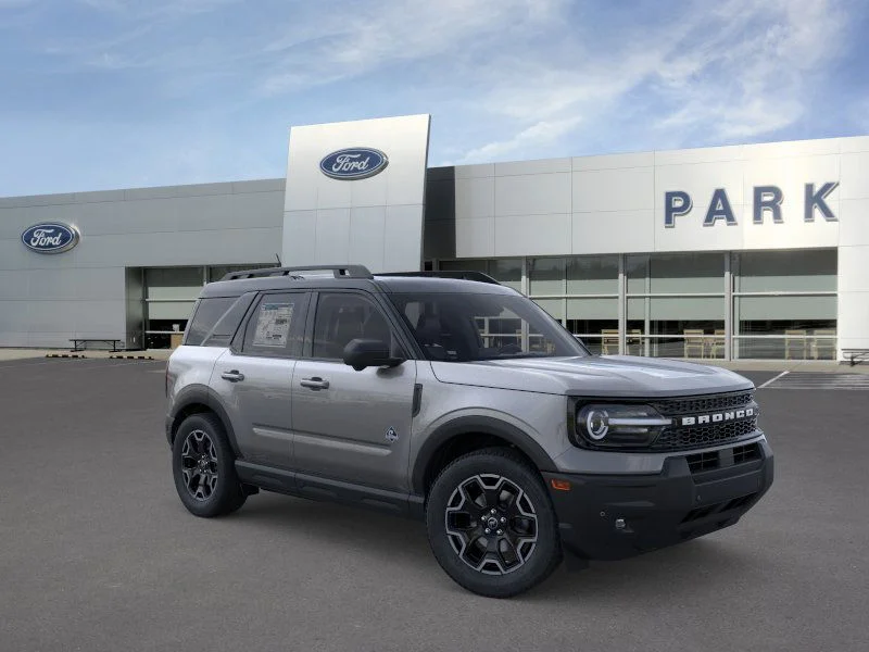 New 2025 Carbonized Gray Metallic Ford Outer Banks® image 7