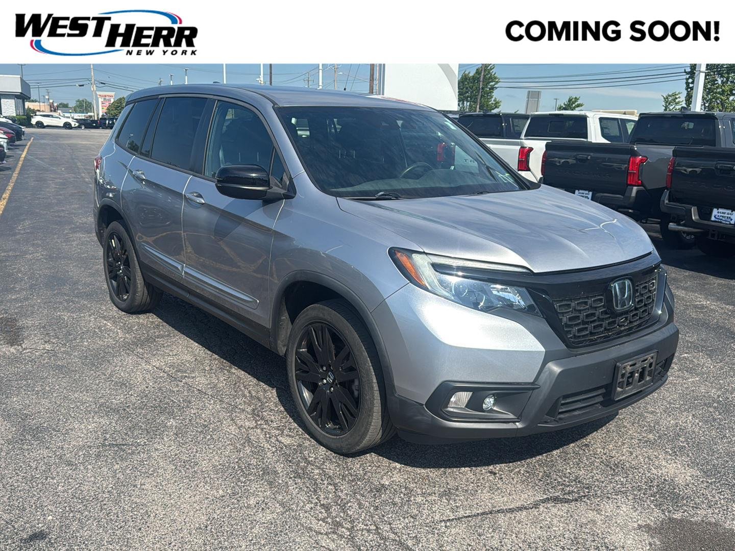 Used 2019 Lunar Silver Metallic Honda Sport image 1