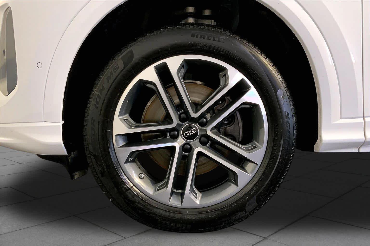 Used 2025 Glacier White Metallic Audi Premium image 11