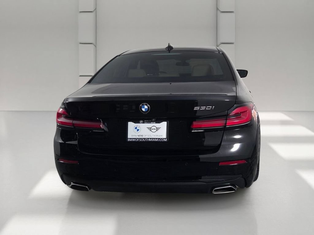 Certified Used 2023 Jet Black BMW 530i image 5