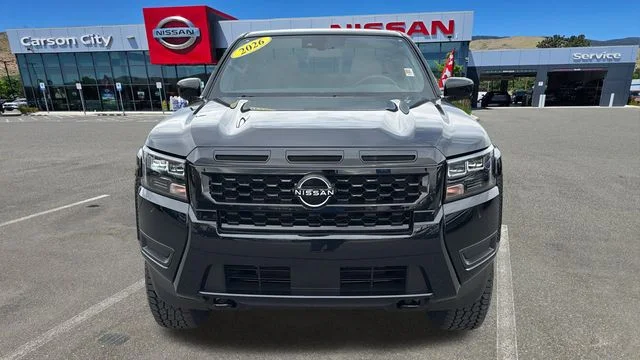 New 2026 Super Black Nissan Crew Cab SV image 8