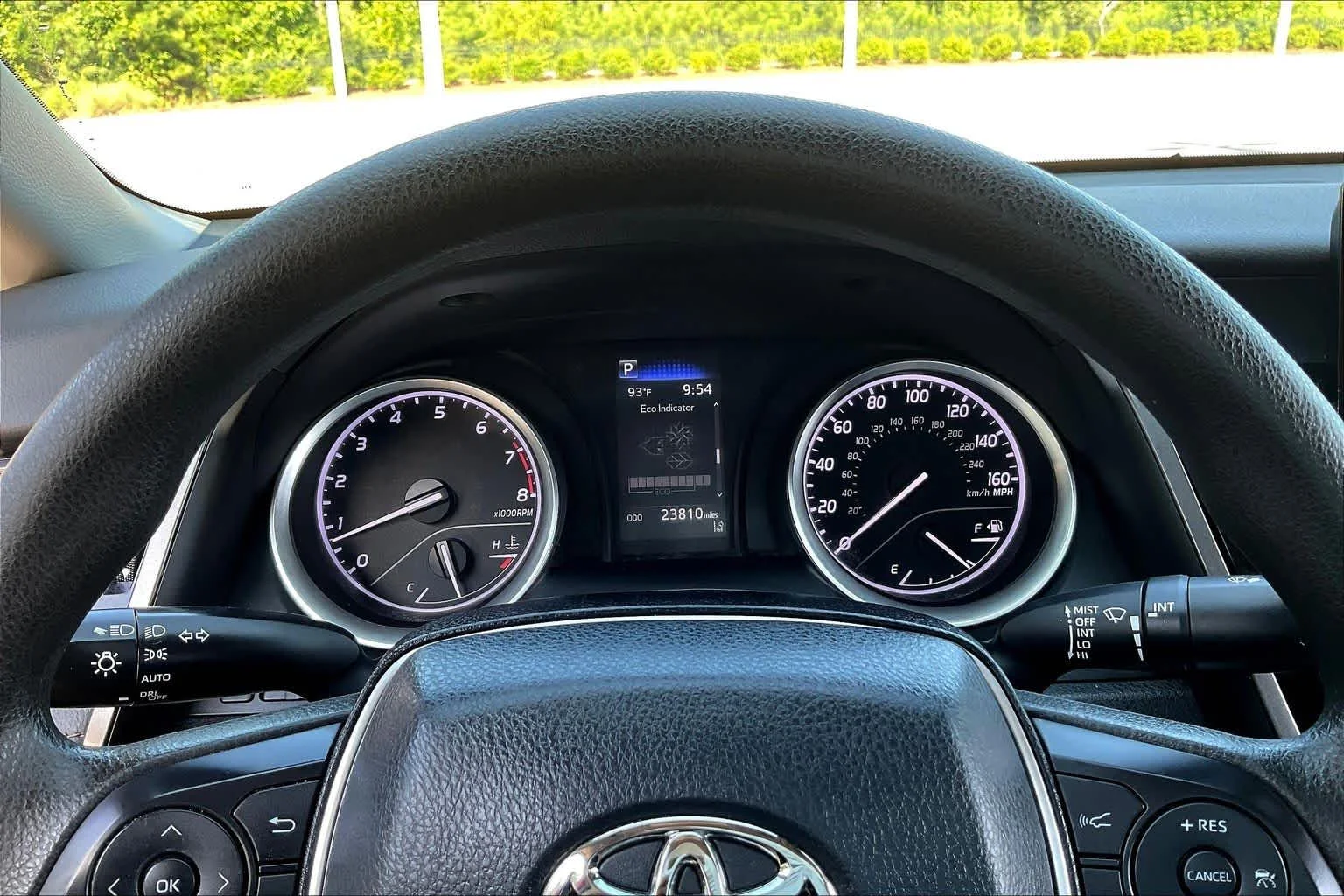 Certified Used 2023 Supersonic Red Toyota LE image 24