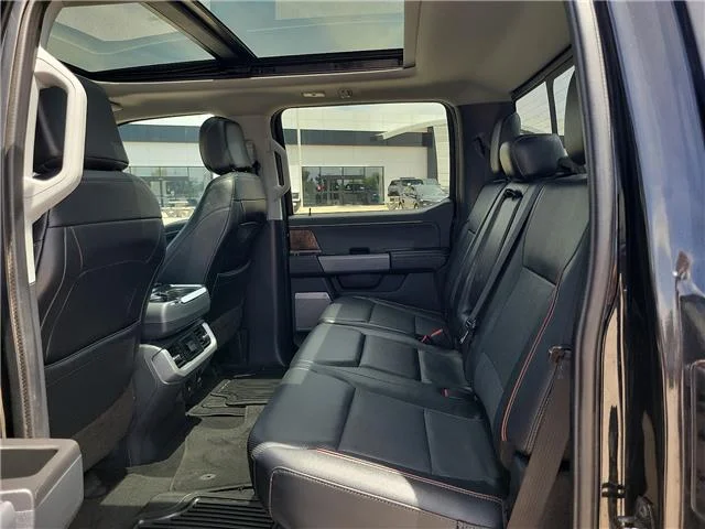 Used 2023 Agate Black Metallic Ford Lariat 4x4 SuperCrew Cab 6.5 ft. box 157 in. WB image 10