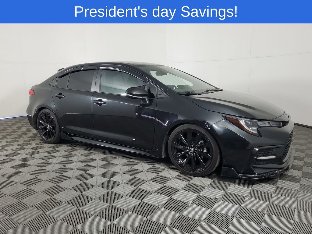 Used 2021 Toyota Corolla Nightshade with VIN 5YFS4MCE1MP087916 for sale in Duarte, CA