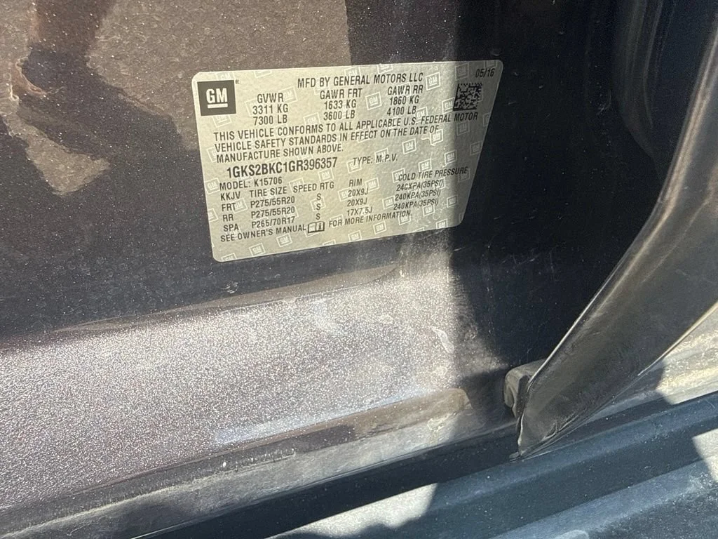 Used 2016 IRIDIUM METALLIC GMC SLT image 42