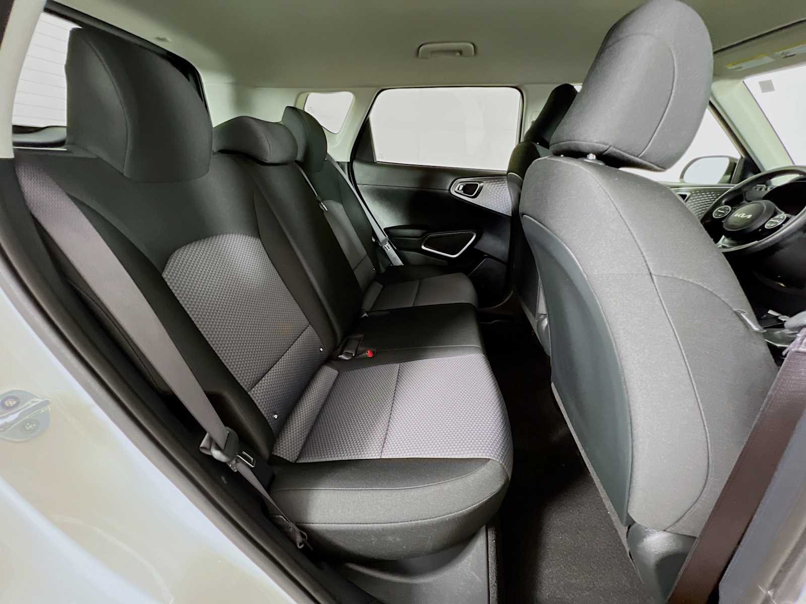 Used 2023 Clear White w/Black Roof Kia S image 26
