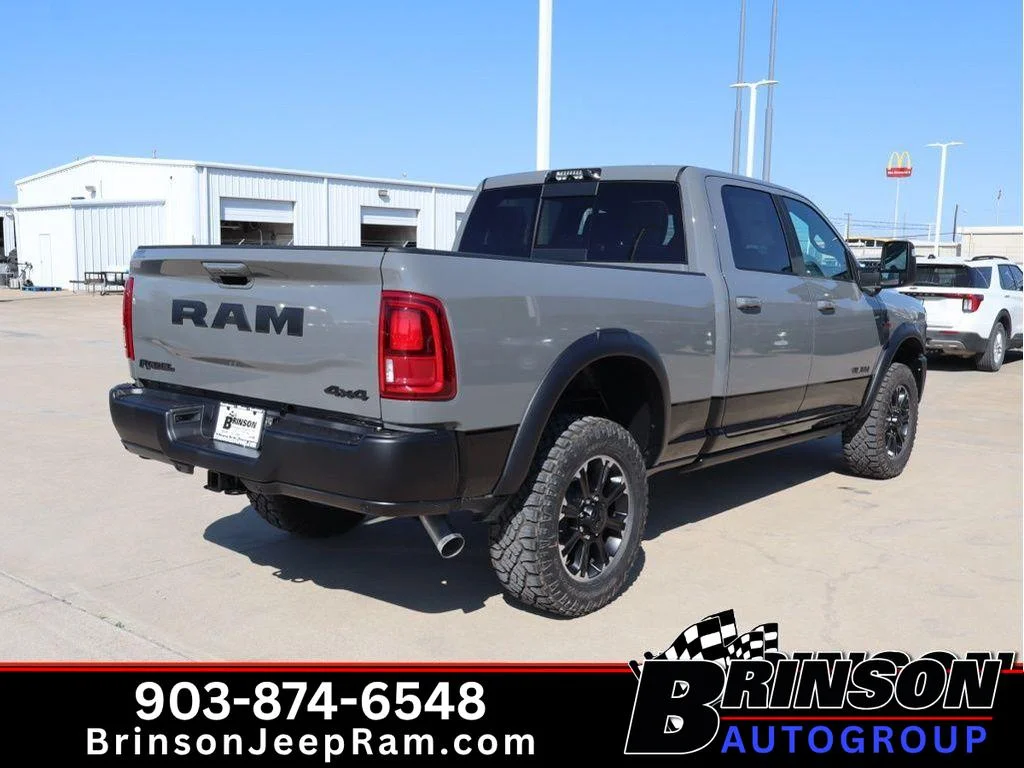 New 2026 Ceramic Gray Clear-Coat Exterior Paint RAM Rebel image 5