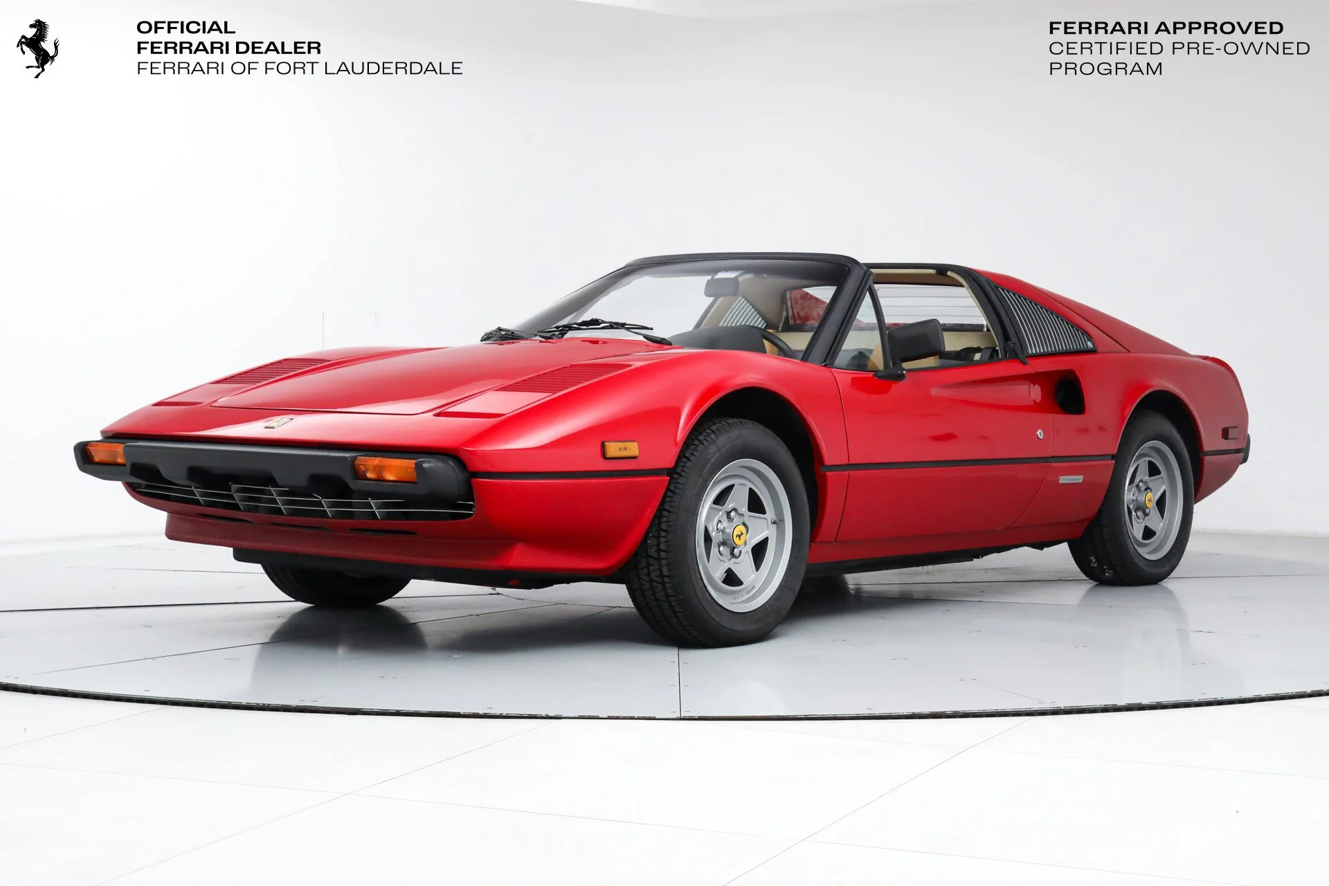 Certified Pre-Owned 1981 Ferrari 308 GTSi