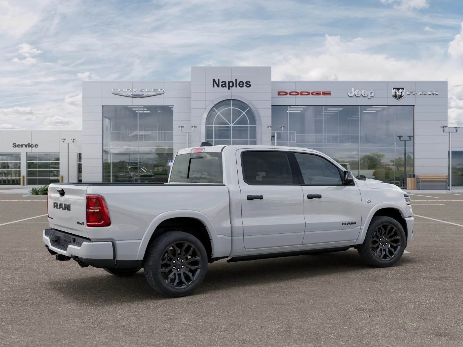 New 2026 Bright White Clear-Coat Exterior Paint RAM Limited image 30