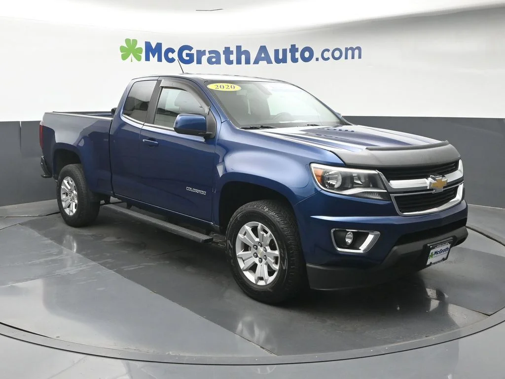 Certified Used 2020 Blue Chevrolet LT image 2