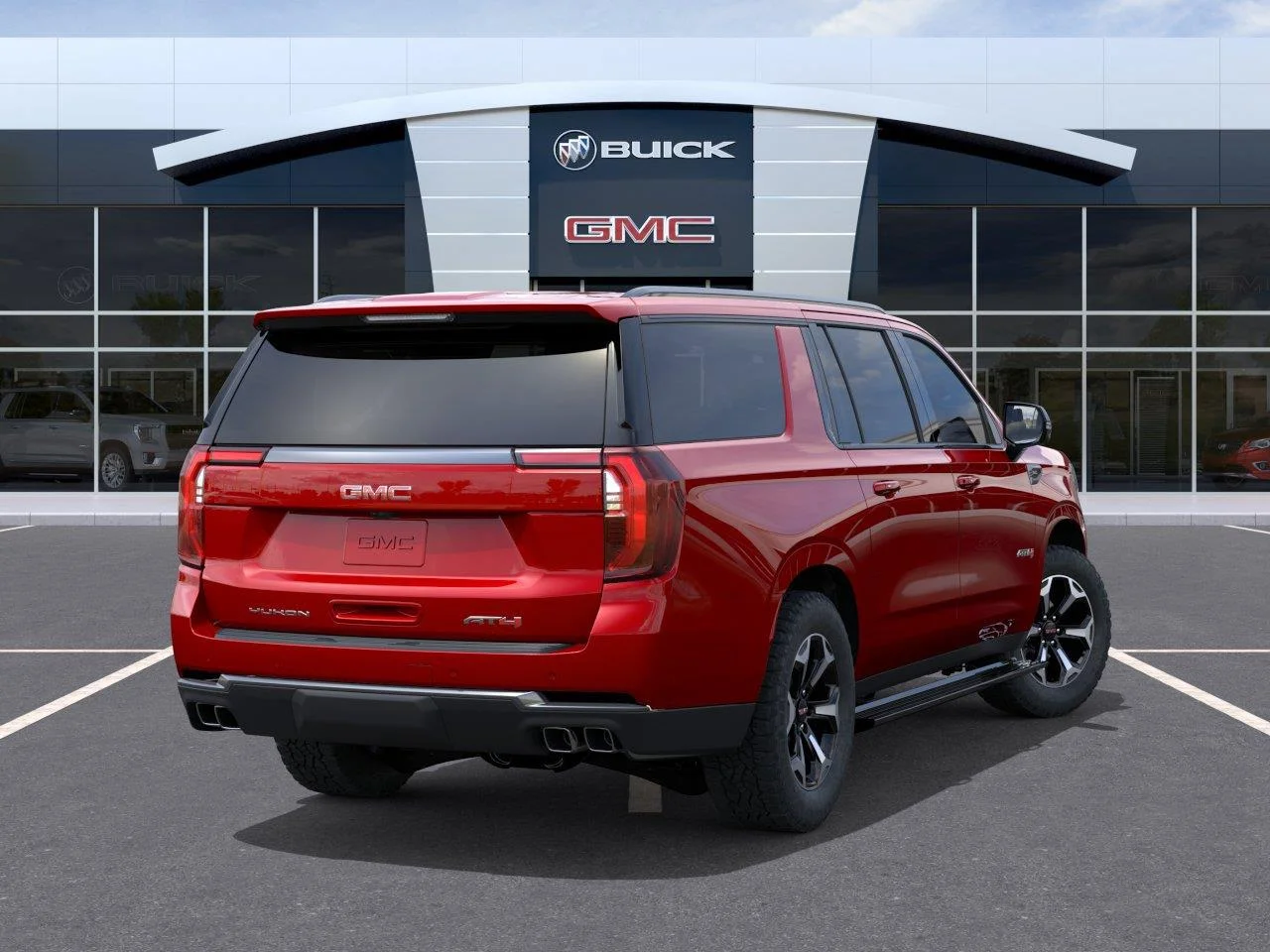 New 2026 Volcanic Red Tintcoat GMC AT4 image 4