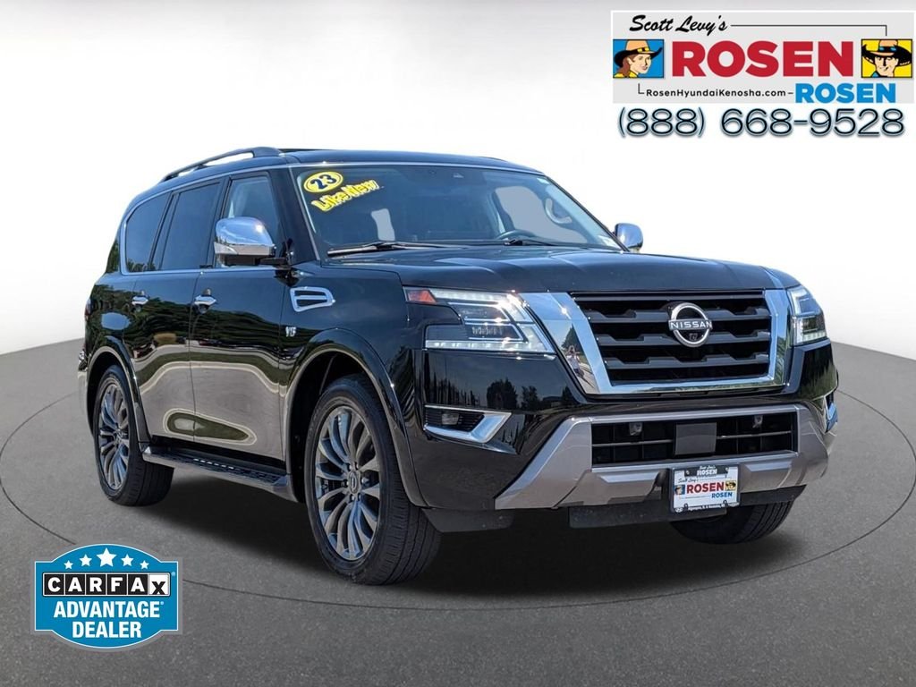 Used 2022 Black Nissan Platinum image 1