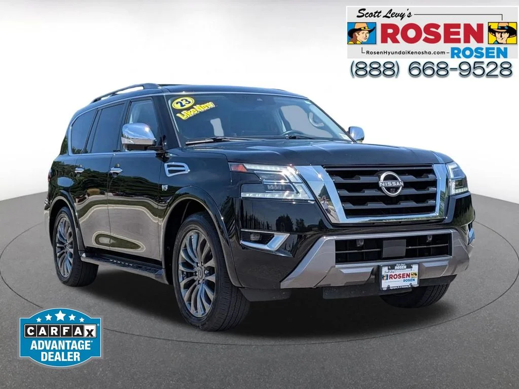 Used 2022 Black Nissan Platinum image 1