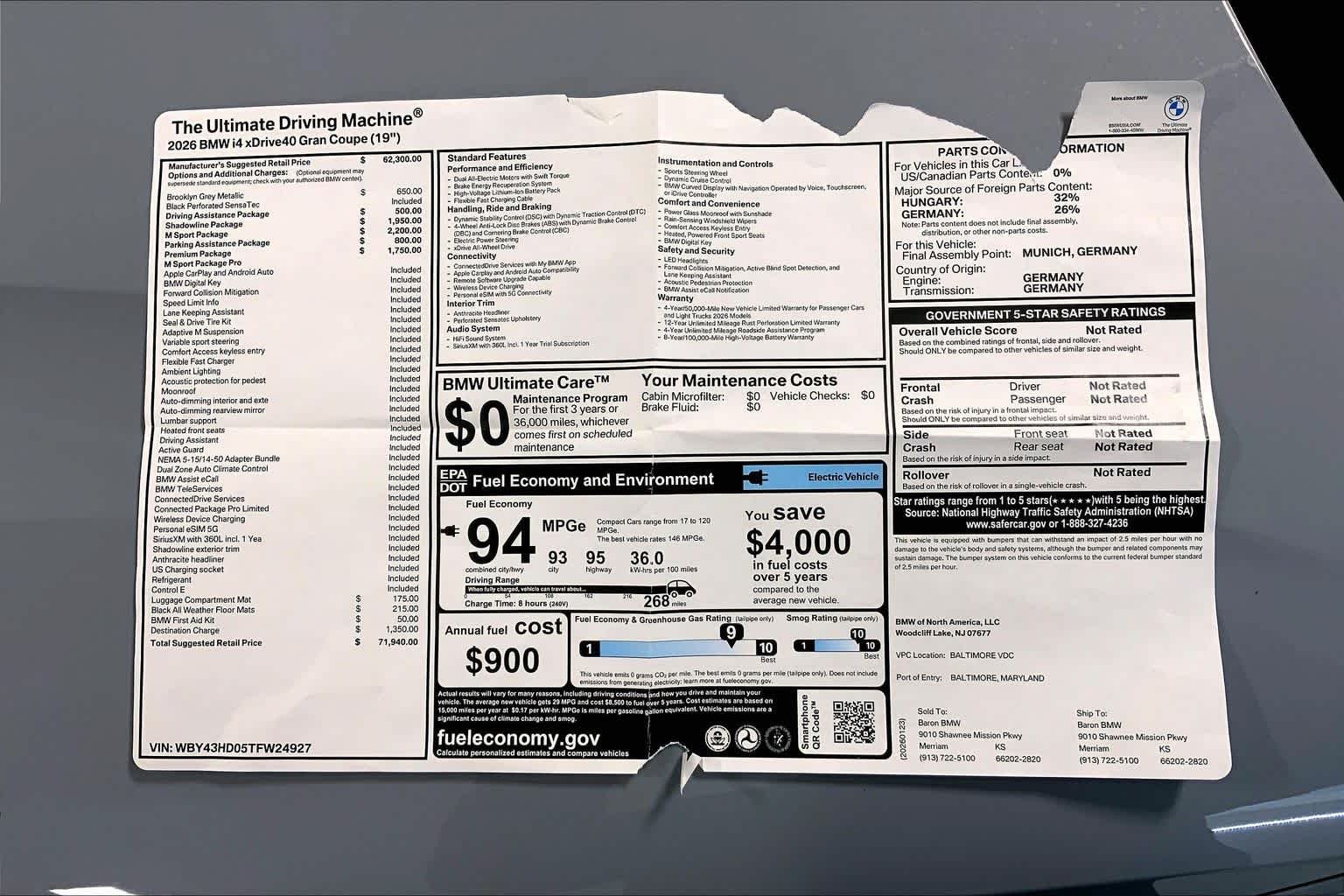 New 2026 Brooklyn Grey Metallic BMW xDrive40 image 22