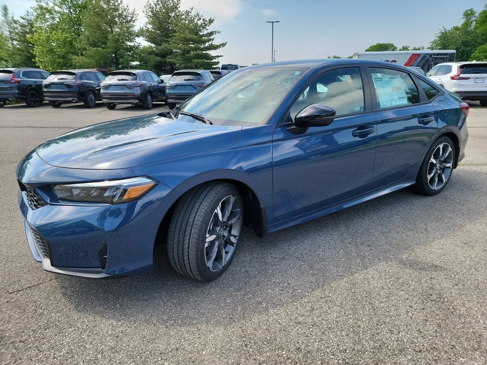 New 2026 Blue Lagoon Pearl Honda Sport Touring image 3