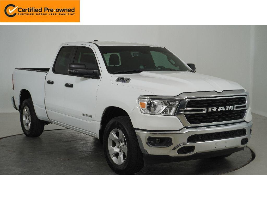 Used 2023 Bright White Clearcoat Ram Big Horn image 1