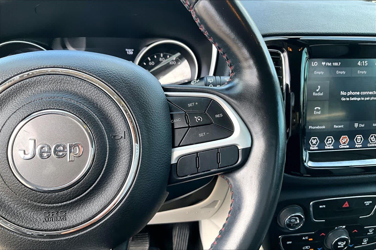 Used 2019 Diamond Black Crystal Pearlcoat Jeep Limited image 23