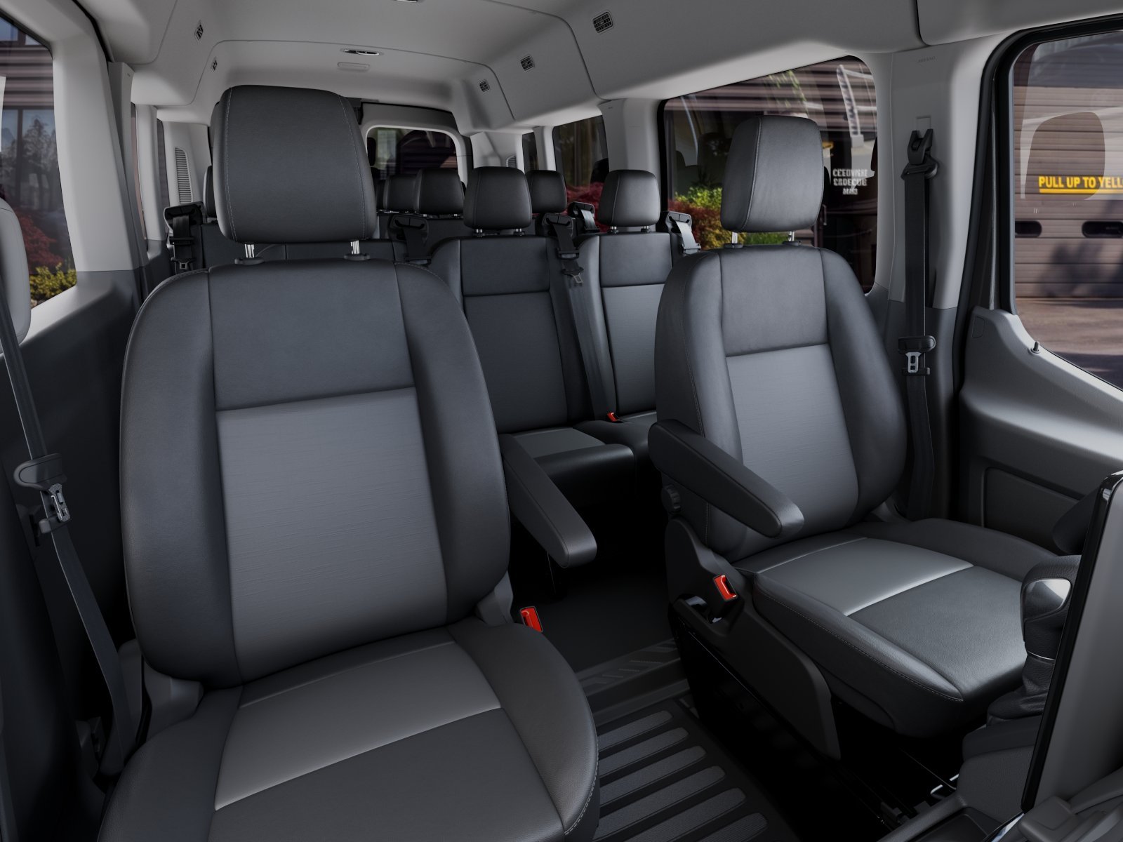 New 2027 Carbonized Gray Metallic Ford Passenger Van XL image 10
