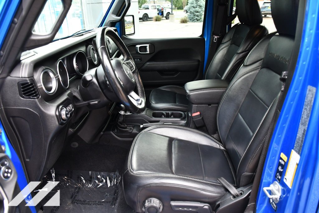 Used 2021 Blue Jeep Overland image 21