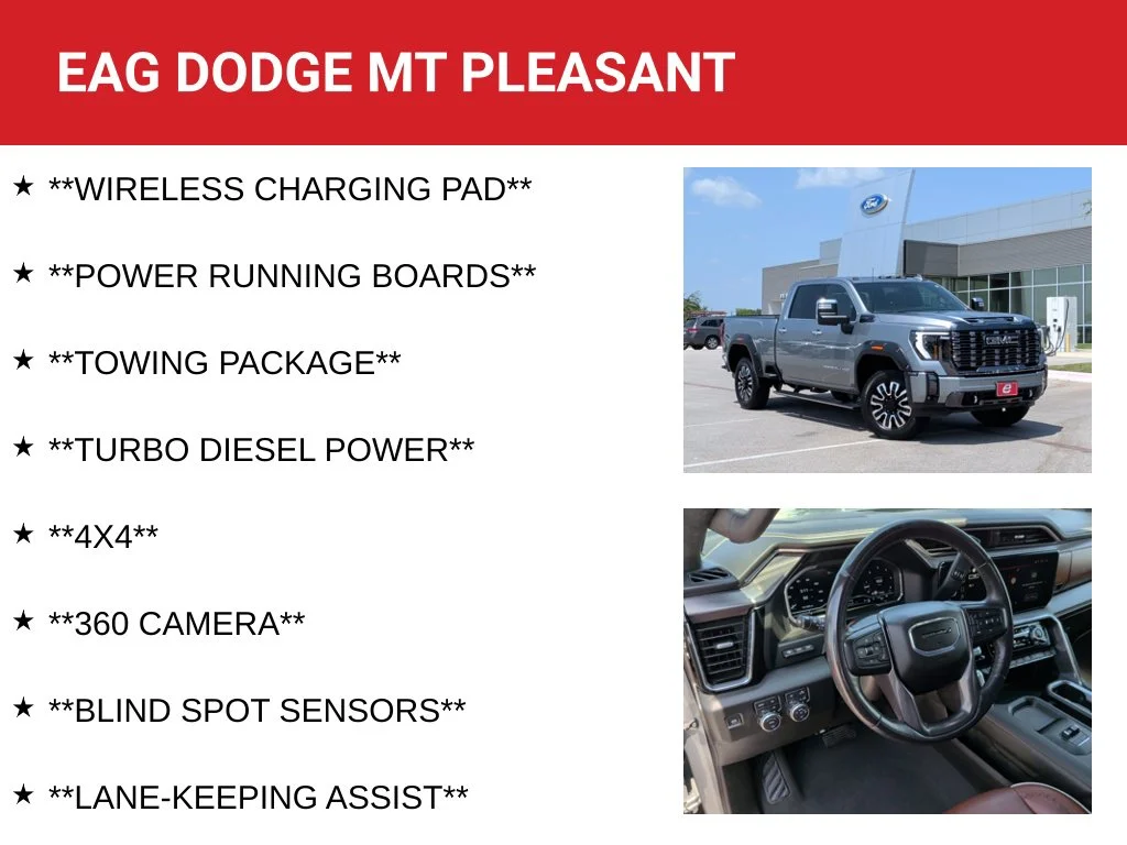 Used 2024 Silver GMC Denali Ultimate image 8