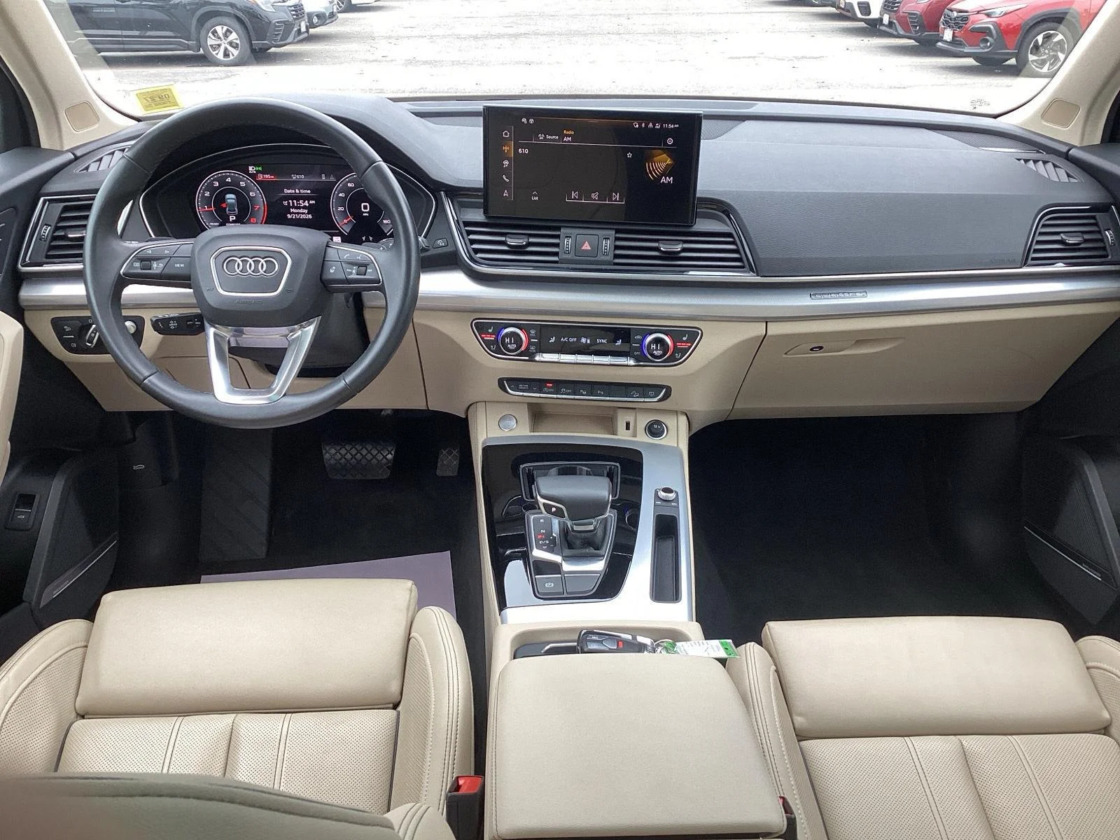 Used 2024 Glacier White Metallic Audi S line Prestige image 15