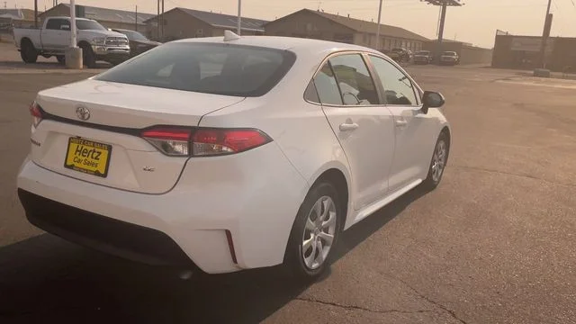 Used 2024 White Toyota LE image 9