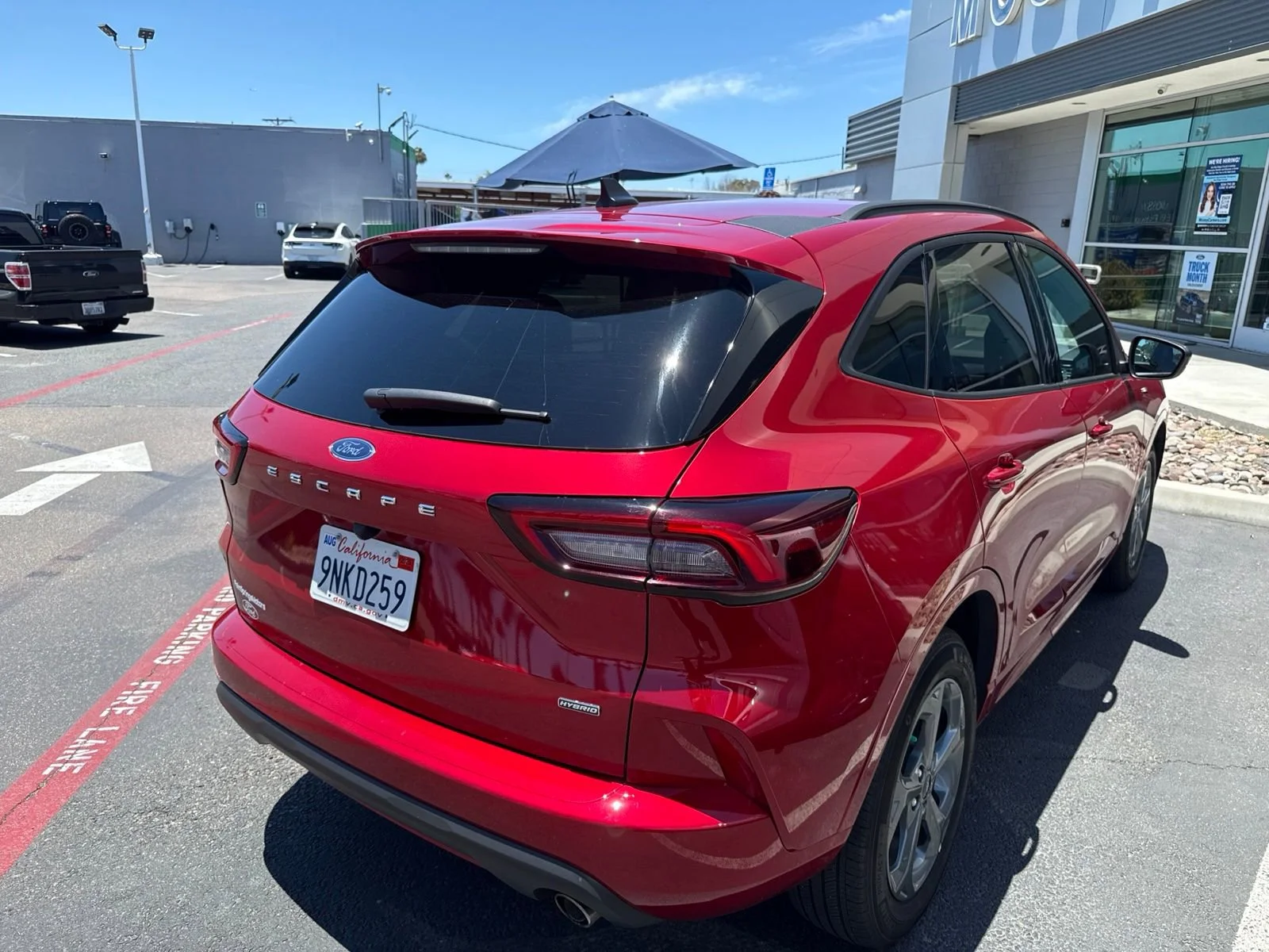 Used 2024 Red Metallic Ford ST-Line Certified Pre-Owned image 6