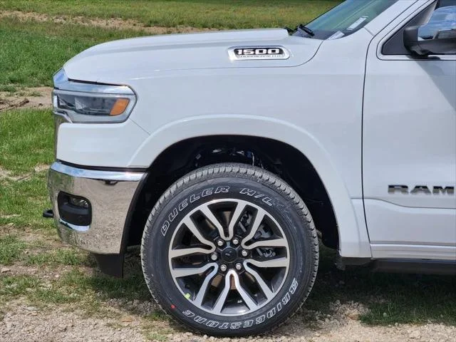 New 2026 Bright White Clear-Coat Exterior Paint RAM Limited Longhorn image 6