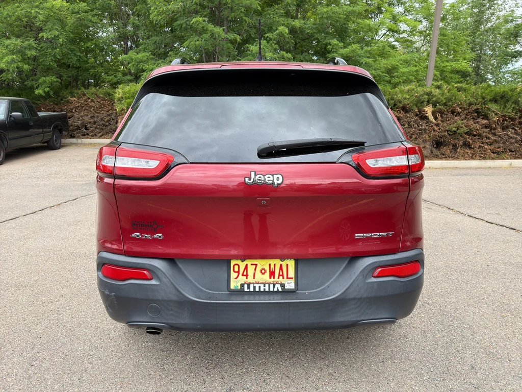 Used 2017 Deep Cherry Red Crystal Pearlcoat Jeep Sport image 7