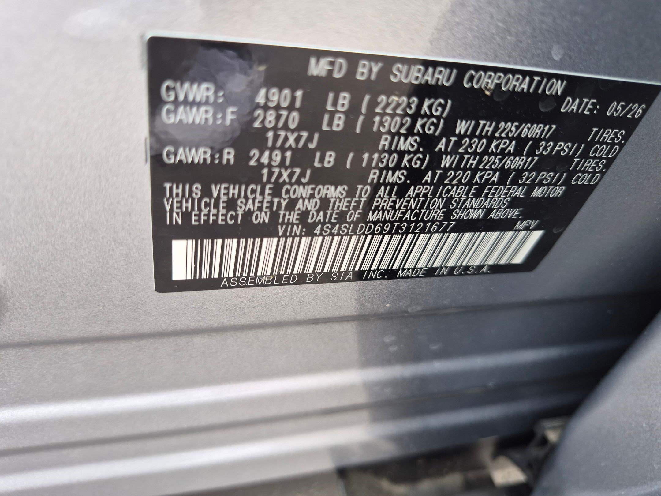 New 2026 ICE SILVER METALLIC Subaru Premium image 32