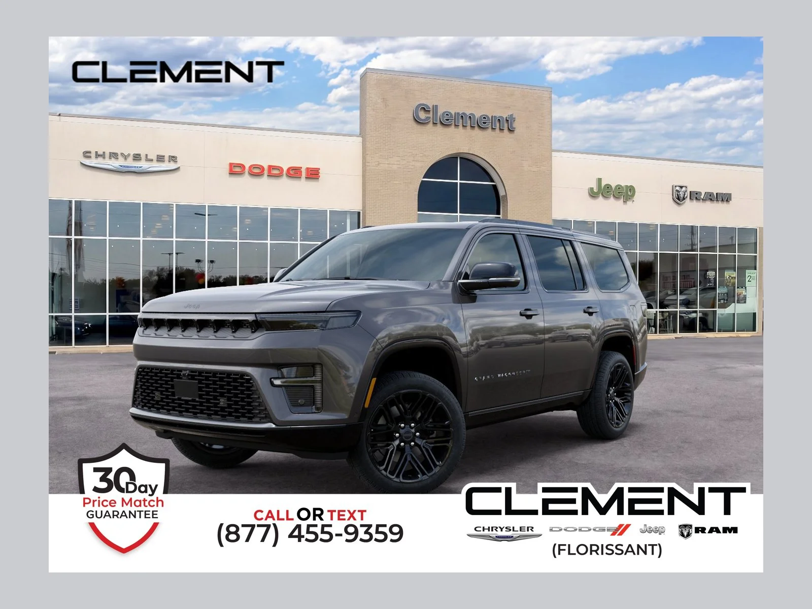 New 2026 Baltic-Gray Metallic Clear-Coat Exterior Paint Jeep Limited Reserve image 1