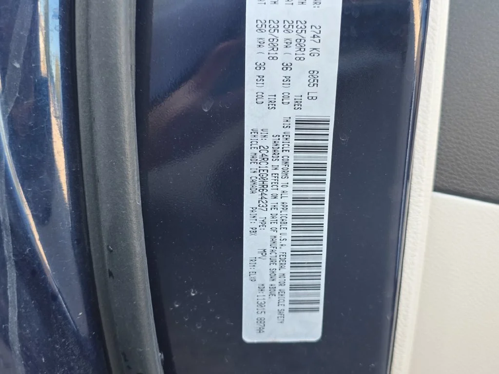 Used 2017 Blue Chrysler Touring L Plus image 15