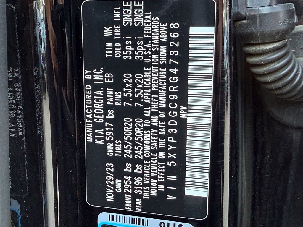 Used 2024 Ebony Black Kia EX X-Line image 28
