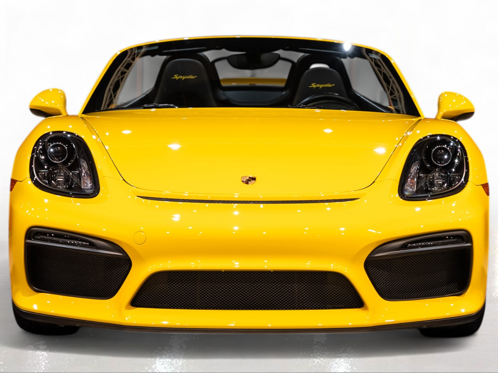 Used 2016 Racing Yellow Porsche Spyder image 7