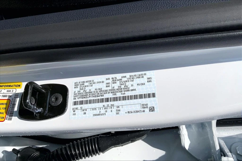 New 2026 White Ford STX image 14