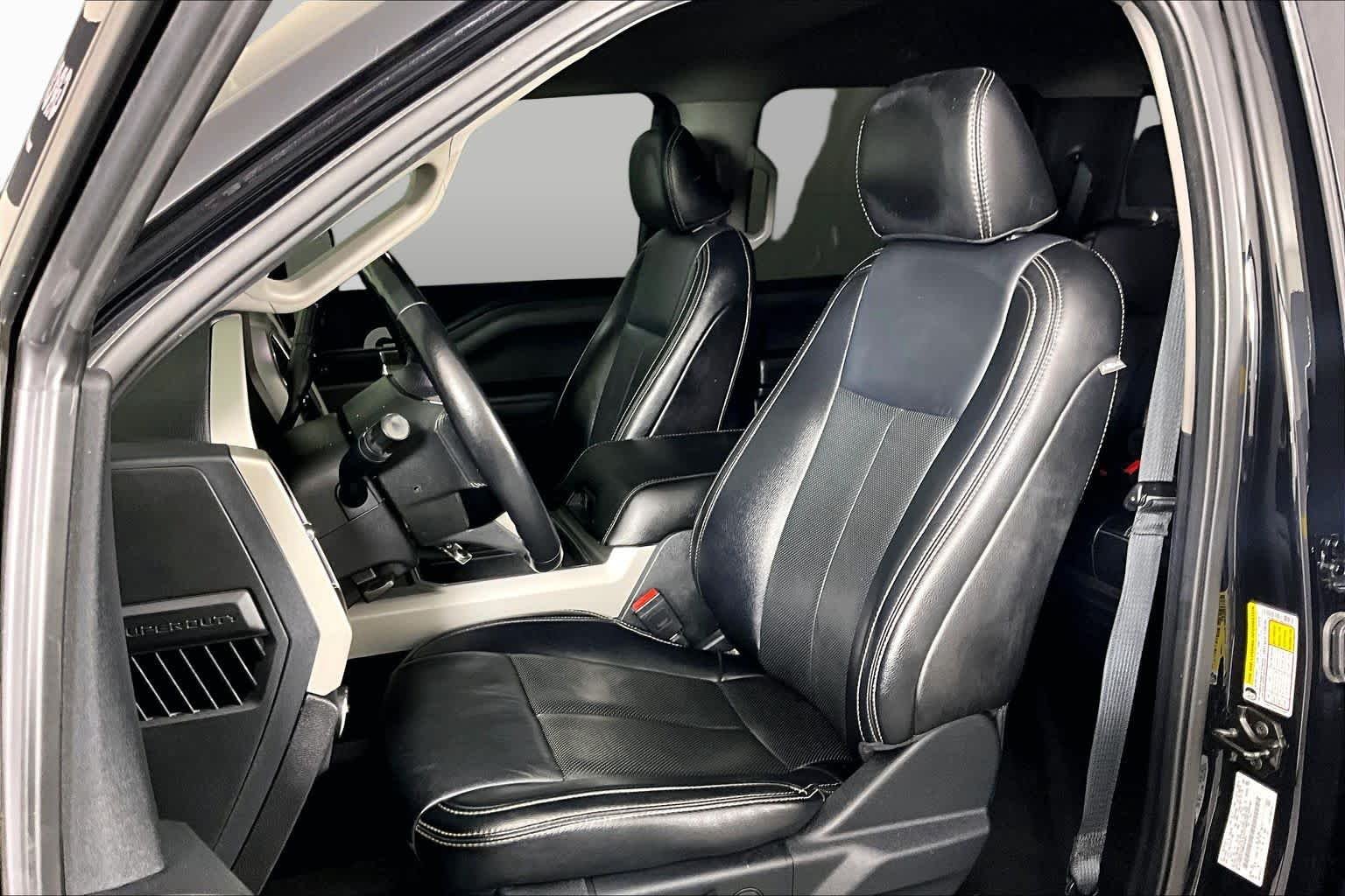 Used 2021 Agate Black Ford LARIAT image 8