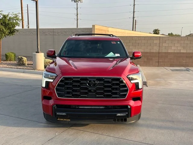 Used 2025 Red Toyota Platinum image 3