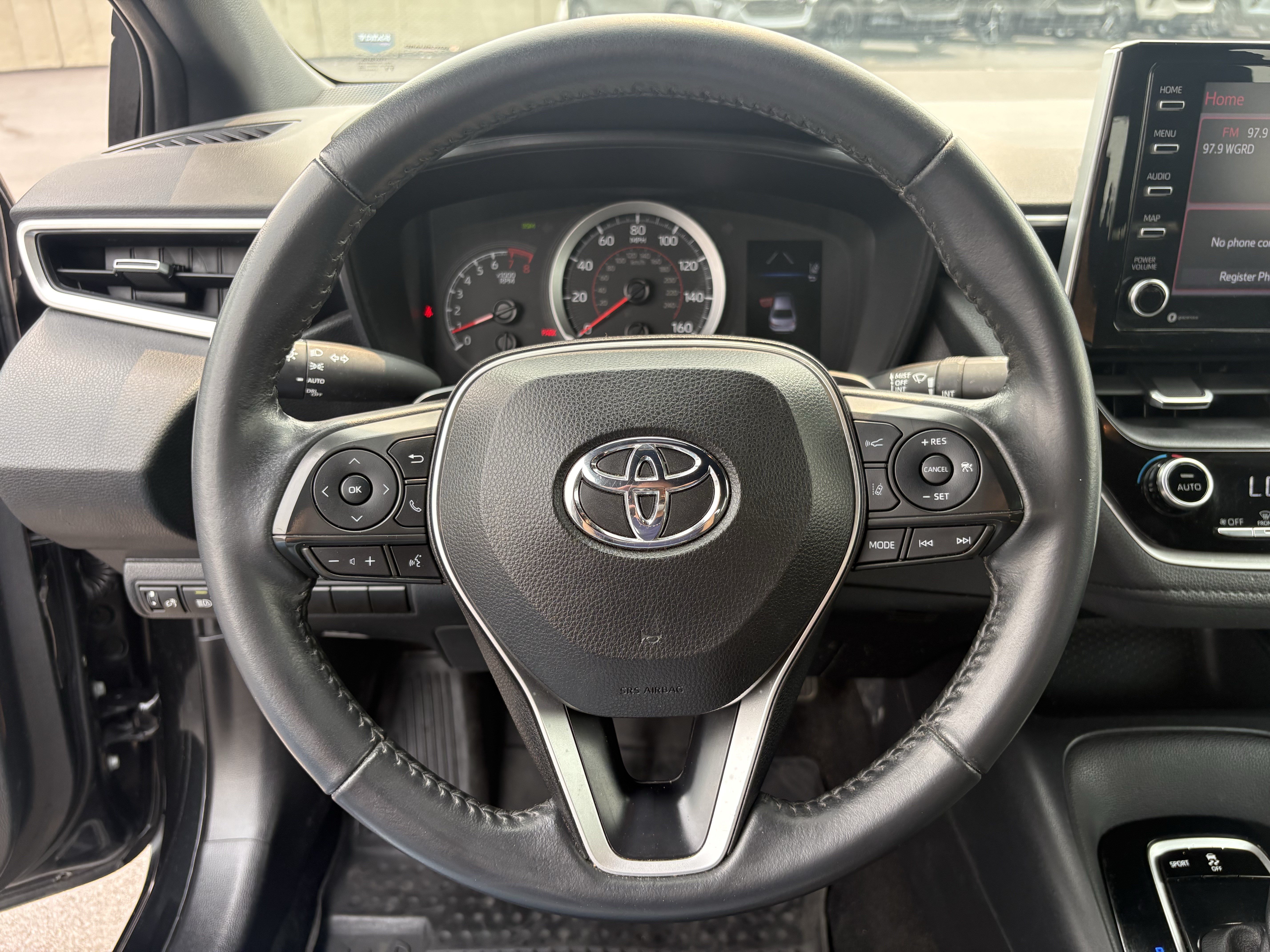 Used 2021 Black Toyota SE image 11