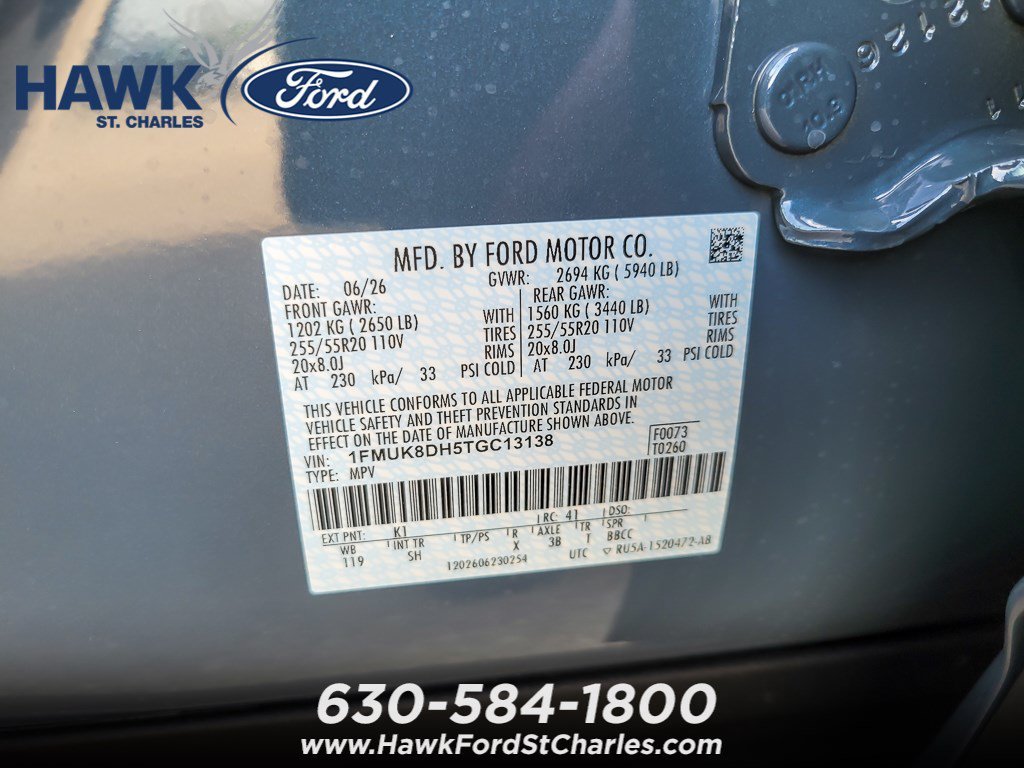 New 2026 Vapor Blue Metallic Ford Active image 23