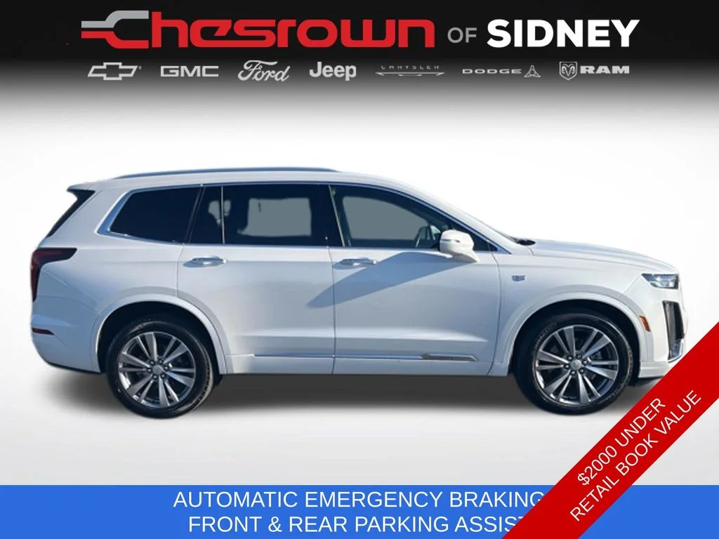 Used 2024 White Cadillac Premium Luxury image 4