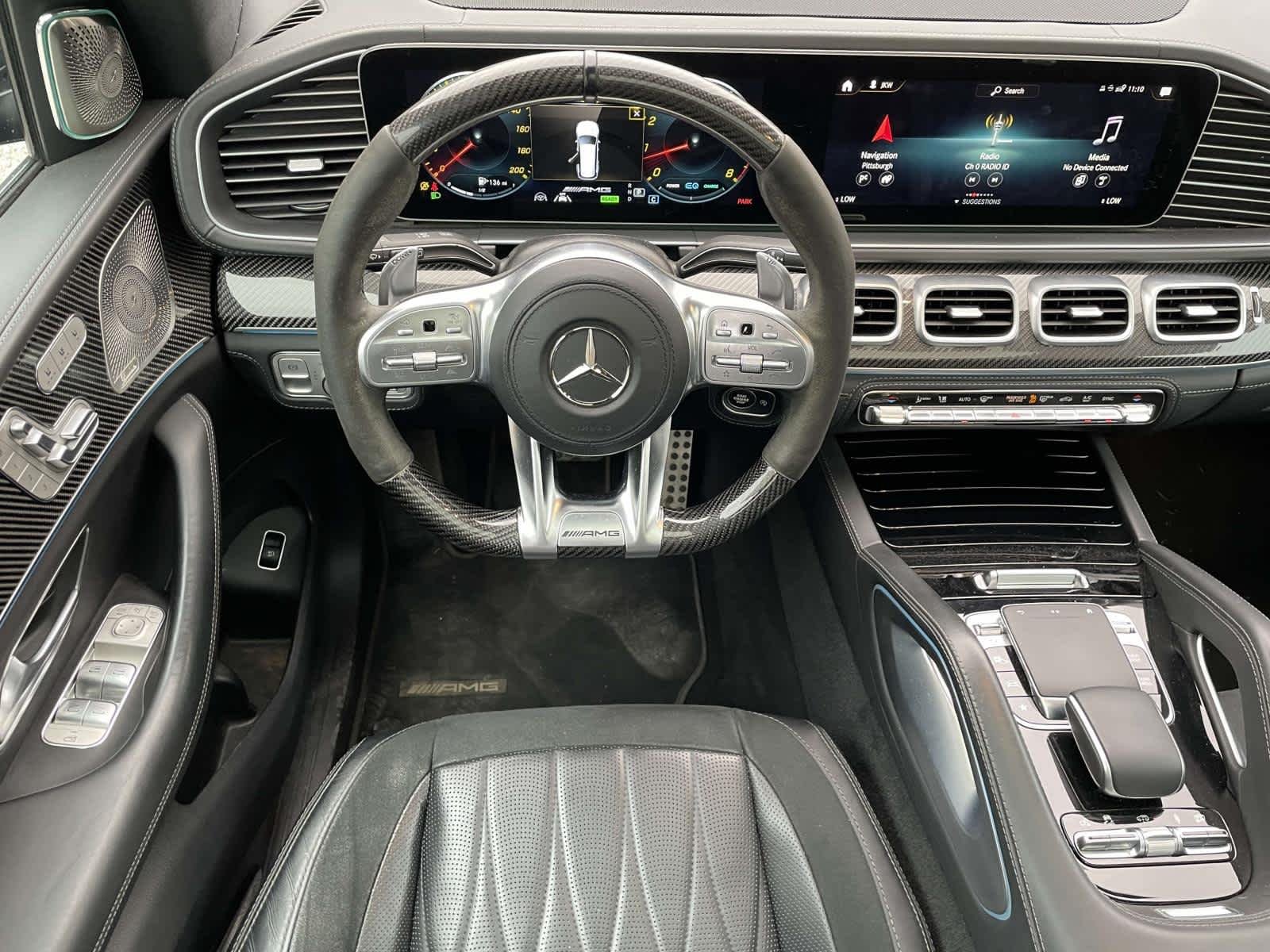 Used 2022 Obsidian Black Metallic Mercedes-Benz AMG® GLS 63 image 2